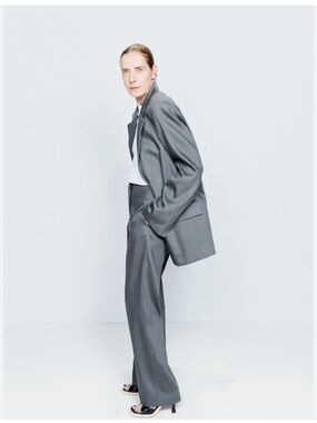 RAEY Single-Breasted Slubbed Wool And Silk Suit